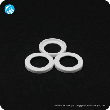 resistência à abrasão durável 95 componentes de porcelana de anel de vedação de cerâmica de alumina